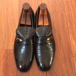Vintage Bally Italian leather men’s sz 10 loafers